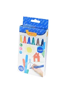 Фломастеры 06цв "MAXI", JOVI