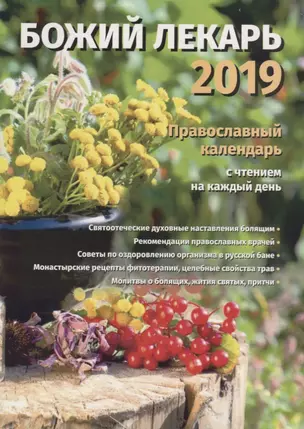 Божий лекарь. Православный календарь на 2019 год — 2665077 — 1