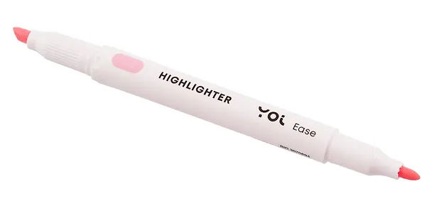 Текстовыделитель розовый, двухсторонний, Yoi 3070694 — 4