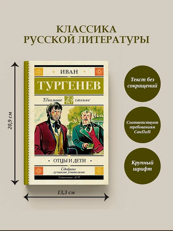 Книга Отцы и дети (Иван Тургенев) — 5