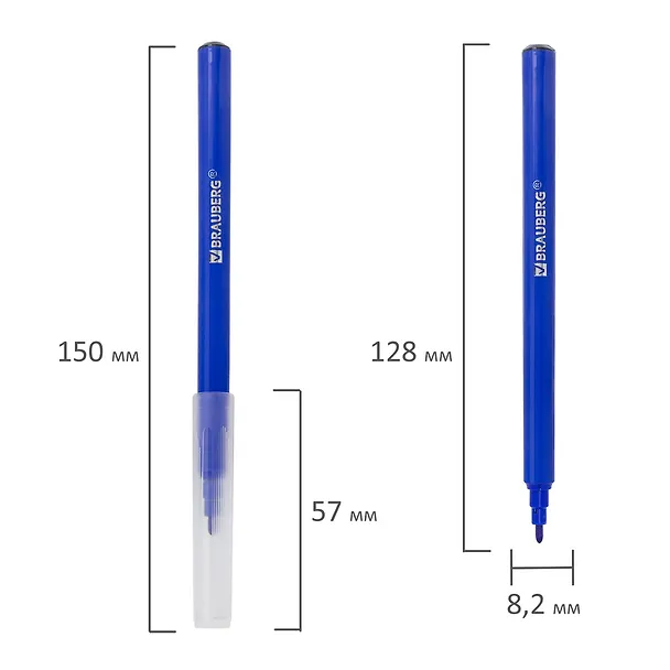 Фломастеры «Premium» Brauberg, 24 цвета 2937367 — 8