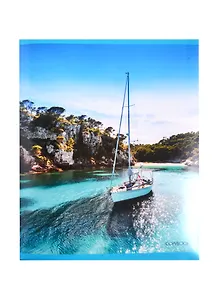 Тетрадь в клетку Unnika, "Тихая гавань", 80 листов, в ассортименте