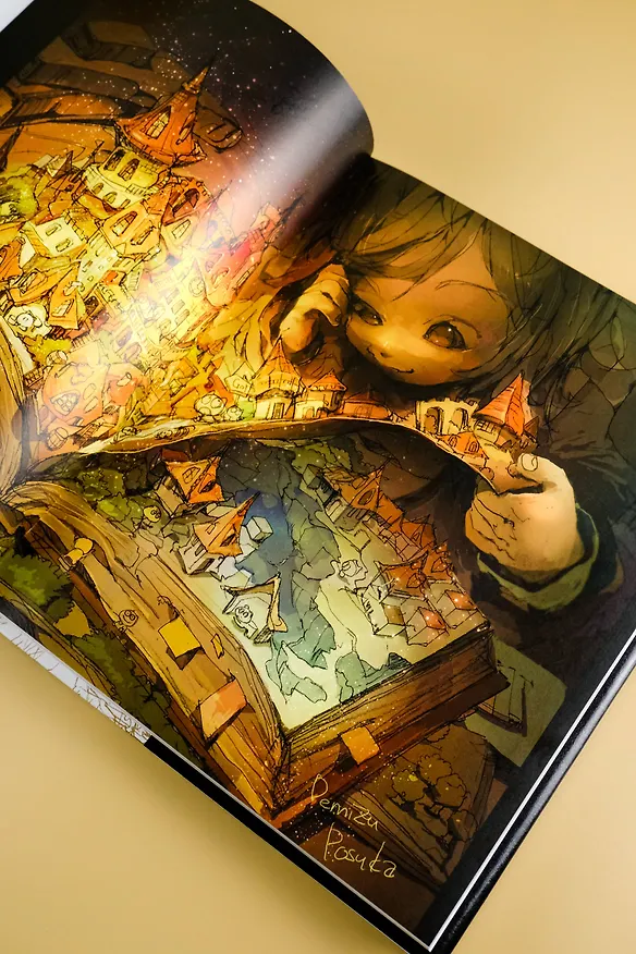 Книга Pone. Иллюстрации Поски Дэмидзу (Поска Дэмидзу) — 10
