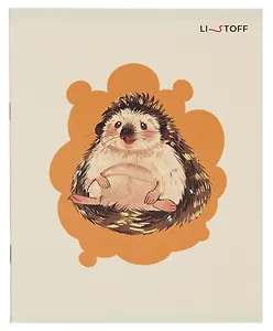 Тетрадь в клетку Listoff, "Зверята (Эксклюзив)", 48 листов, в ассортименте