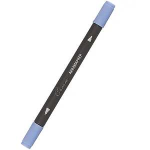 Маркер акварельный "Сонет", двухсторон., кисть и тонкий наконечник, фиолет. средний, сонет