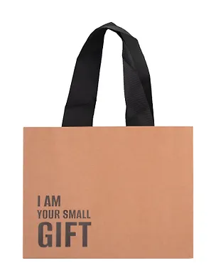 Пакет А6 14*18*5 "I am your small gift"  крафт, горизонт., нейтр. 3111119