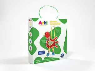 Набор для творчества ARTI Глиняная птичка Тутти Г000682 404021