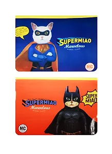 Папка на молнии B5 "Supermiao", пластик, Languo