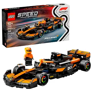 LEGO Speed Champions: Гоночный автомобиль McLaren F1 Team MCL38, 269 деталей (77251)