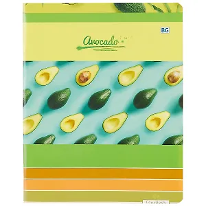 Тетрадь в клетку BG, "Авокадо микс", А5, 96 листов, в ассортименте