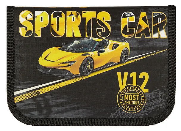 Пенал 1 отделение "Автоспорт" 19*13 см, молния 3020384 — 4