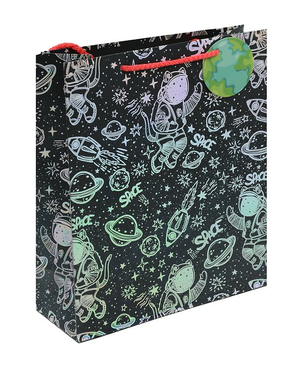 Пакет А4 32*26*12.5 "Космокот" дет., бум.мат.ламинат 3040736 — 1