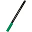 Фломастер Aqua Brush Duo двухсторонний, 2мм. Изумрудно-зеленый — 245783 — 1