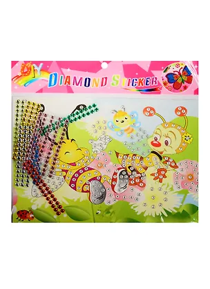 Аппликация стразами Пчёлки А4 (15-01248-D07) 2493561