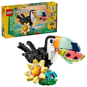 31173 Конструктор детский LEGO Creator 3-in-1 Дикие животные: тропический тукан, 225 деталей, возраст 7+ 3169378