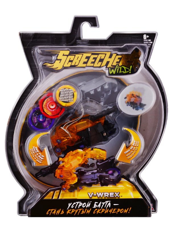 Игрушка, Машинка-трансформер Дикие Скричеры: Ви-Рекс л2 ТМ Screechers Wild 34824 2722343 — 1