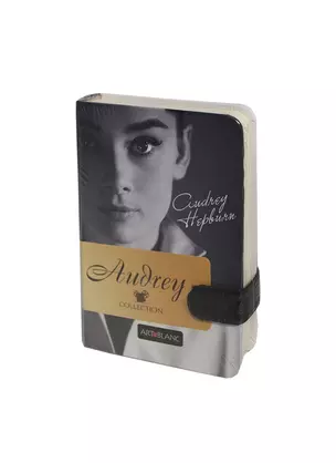 Записная книжка А6 144л "Audrey" тв.переплет, нелин.блок, ляссе, с ремешком из нат.кожи, карман на форзаце, ART-BLANC — 230594 — 1