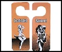 Табличка на дверь цветная Занято 20*8,5*0,2см, пластик 488691