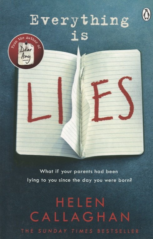 Книга Everything is lies (Helen Callaghan) — 1