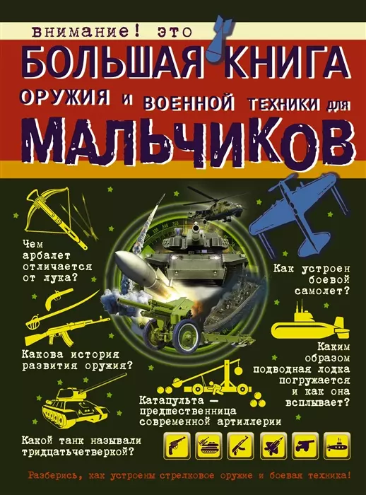 БолКнДляМальчиков Большая книга оружия и военной техники для мальчиков