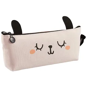 Пенал на молнии «Кролик с ушками», 20 х 8 см