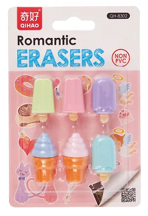 Набор Ластики пазлы Romantic (блистер) 2934739