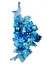 Украшение настенное хвойное (45см) (голубое) (TZ 12299) — 2615023 — 1