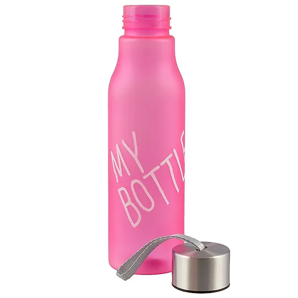 Бутылка My bottle/Май ботл матовая розовая 600мл (пластик) 12-07664-8016-fen 2591218 — 2