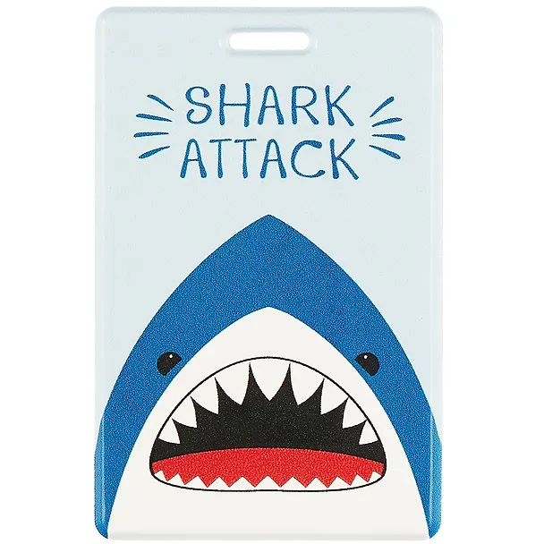 Чехол для карточек. Shark attack (акула) (ДГ2020-242) 2781440 — 1