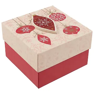 Подарочная коробка «Новогодняя гирлянда», средняя