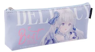 Пенал на молнии Аниме Девушка Delicacy (ПВХ) (20х8) 2913258
