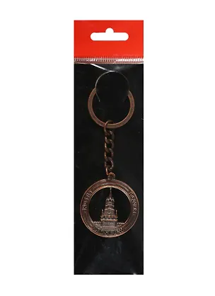 Брелок мет.рельеф."МСК.Спасская башня." цв.медь (157CU-21-1) 2365491