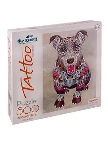 Пазл Origami Арт-терапия 500 эл. Собака. 05375