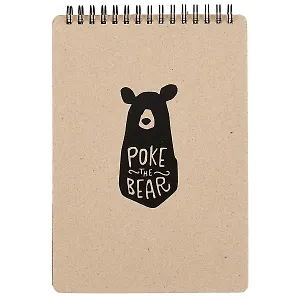 Скетчбук «Kraft Bear», 40 листов, А5