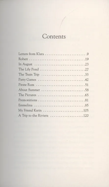 Книга Letters from Klara (Tove Jansson) — 2
