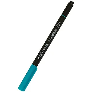 Фломастер Aqua Brush Duo двухсторонний, 2мм. Темно-зеленый