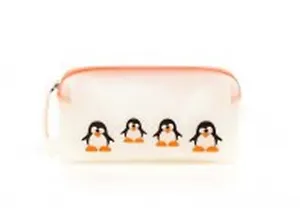 Сумочка на молнии Trousse Пингвины (90008057915) (14,5х8,5х4,5)
