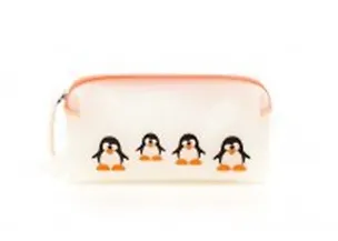 Сумочка на молнии Trousse Пингвины (90008057915) (14,5х8,5х4,5) 2370437