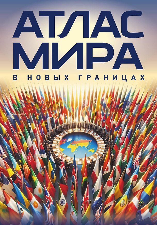 Книга Атлас мира (в новых границах)м (М224) () — 1