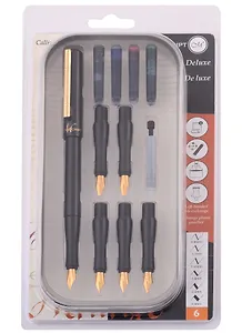 Набор для каллиграфии "Deluxe 6" 12 предметов, блистер, Manuscript