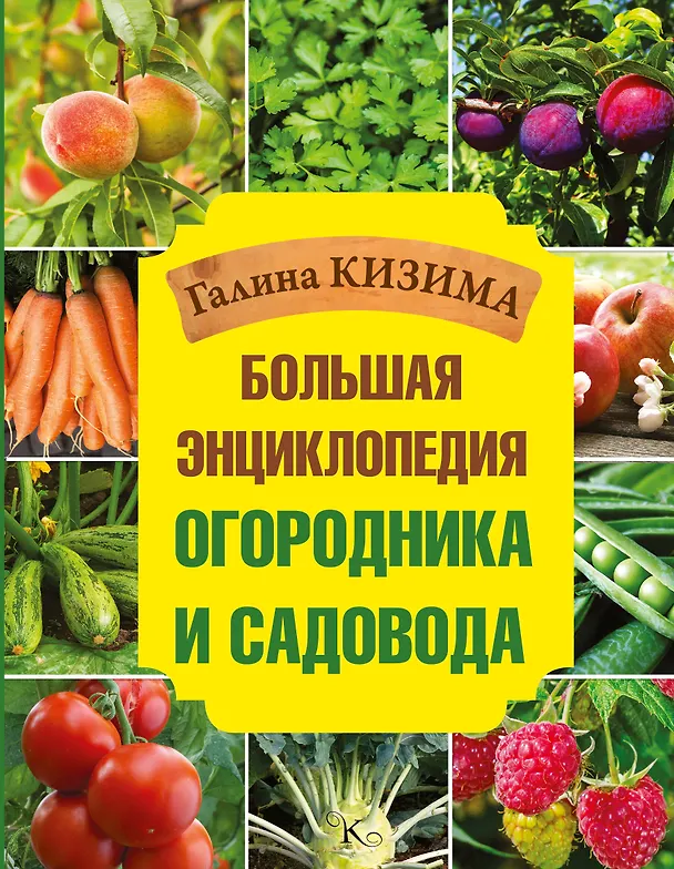 Книга Большая энциклопедия огородника и садовода (Галина Кизима) — 1