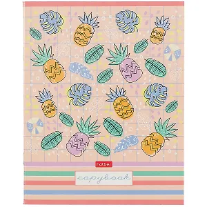 Тетрадь в клетку Hatber, "Фруктис", 60 листов, в ассортименте