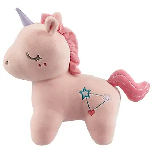 Мягкая игрушка Единорог спящий (текстиль) (25см) 2693554