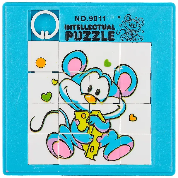 Игра Пятнашки 10х10 см (микс)(орр) 2765519 — 2