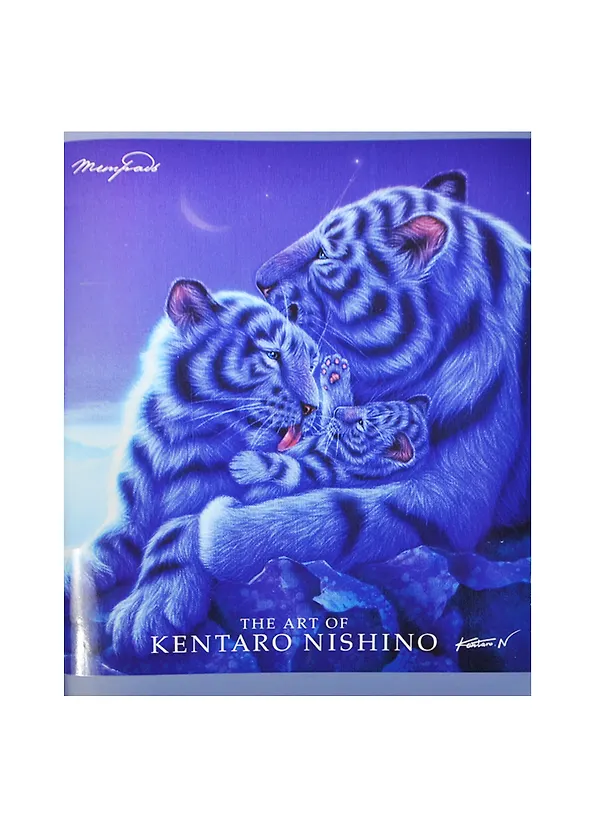 Тетрадь 96л кл. "The art of Kentaro Nishino". Нежность (животные)" мат.ламинация, выб.лак, ассорти, Unnika 231893 — 1