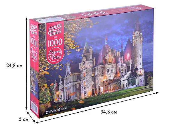 Пазл 1000 дет. Замок в Мошне, Польша  Cherry Pazzl 30349 2881493 — 2