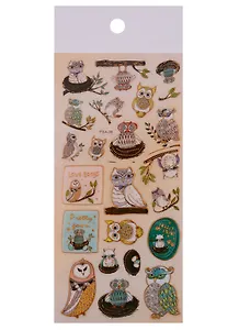 Наклейки PVC Совы