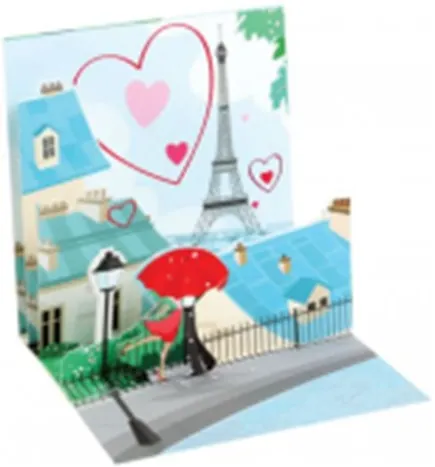 3D открытка Париж (Paris) (мини) (TR213) 2384725 — 1