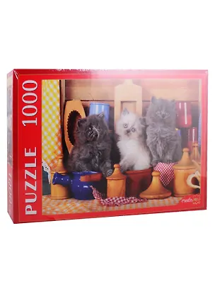 Пазл Котята на кухне Рыжий кот 1000 элементов КБ1000-7884 2794747