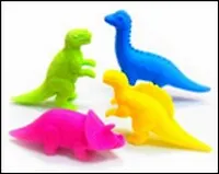 Ластики в пакете "Динозавры" (002611) (Карамба)